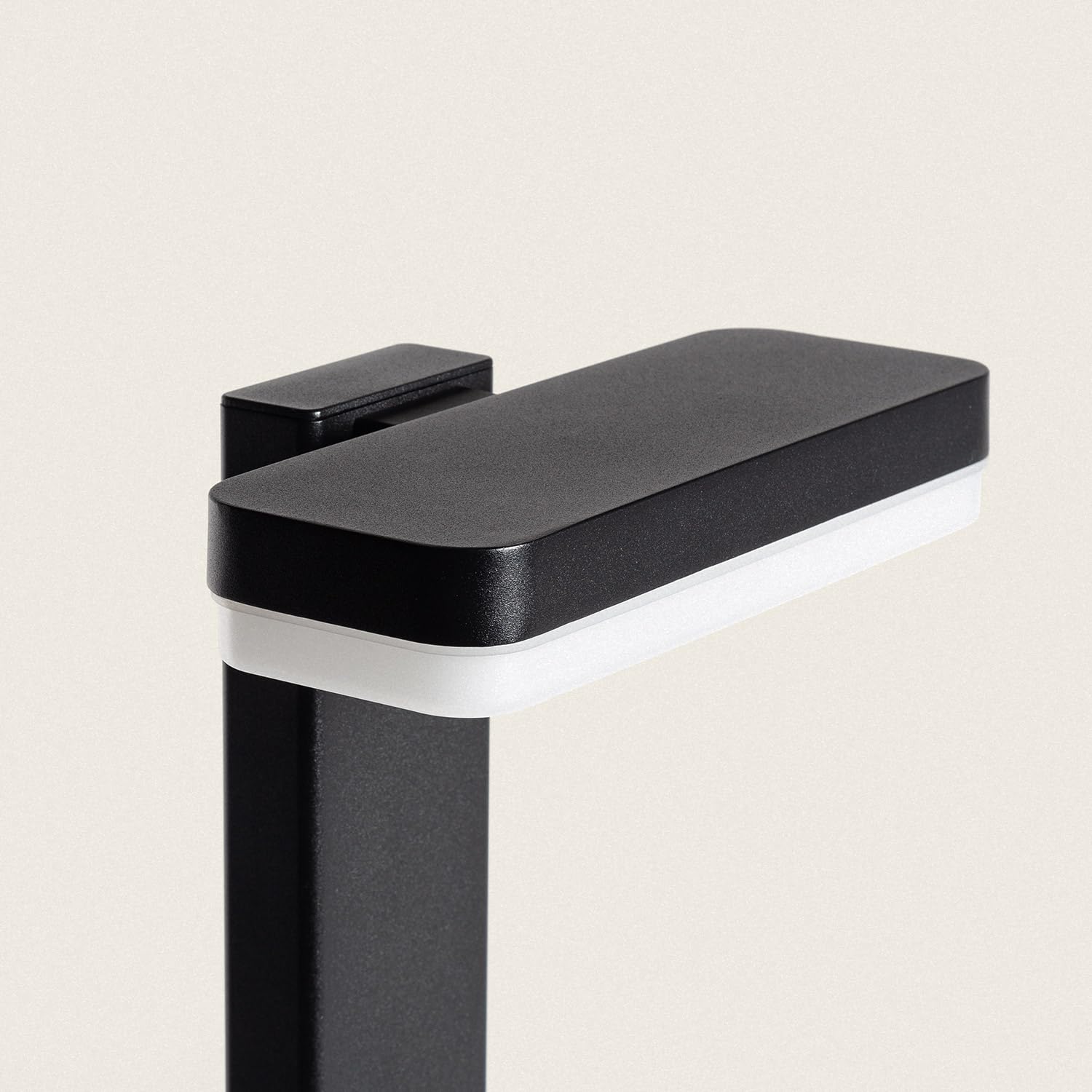 LEDKIA Baliza Exterior LED 50cm 10W Aluminio Mirto Negro Negro
