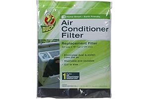 AC Filter Replacement: Duck Brand Foam Filter for Crisp Indoor Air