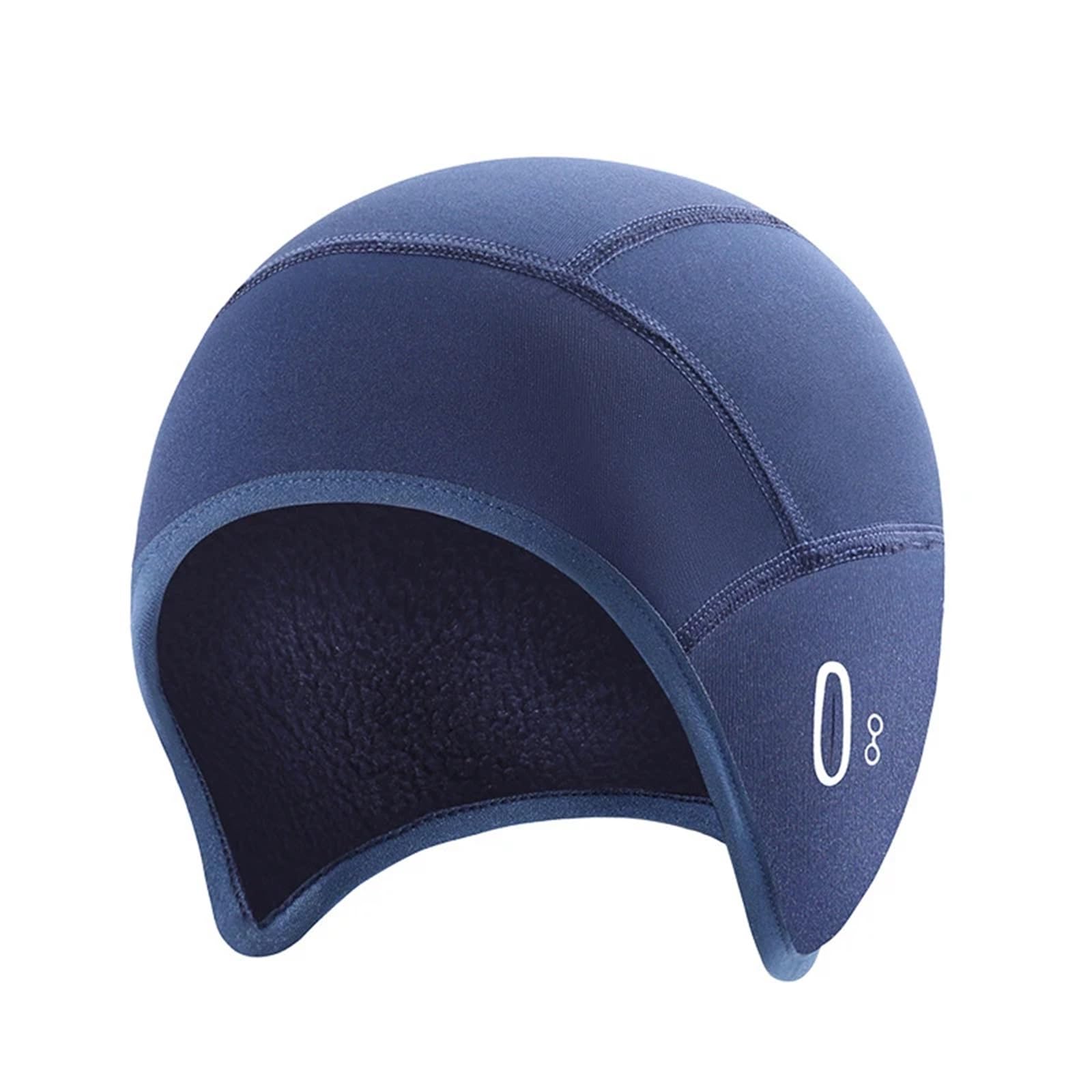 2 stücke Winter Im Freien männer Radfahren Kappe Winddicht Thermische Ski Helm Liner Laufen Skifahren Motorrad Hut Männer Frauen Bike headwear FüR Radfahren