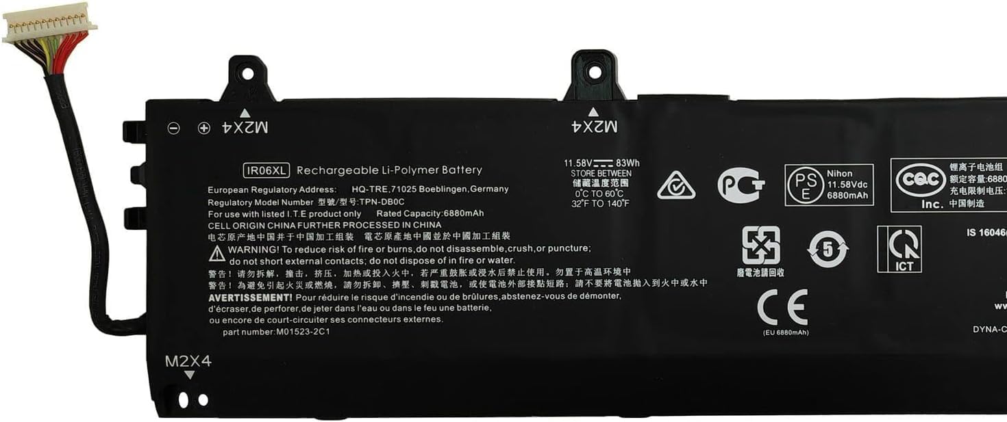 IR06XL IR06083XL M02029-005 TPN-DB0C M01523-2C2 Batteria per laptop