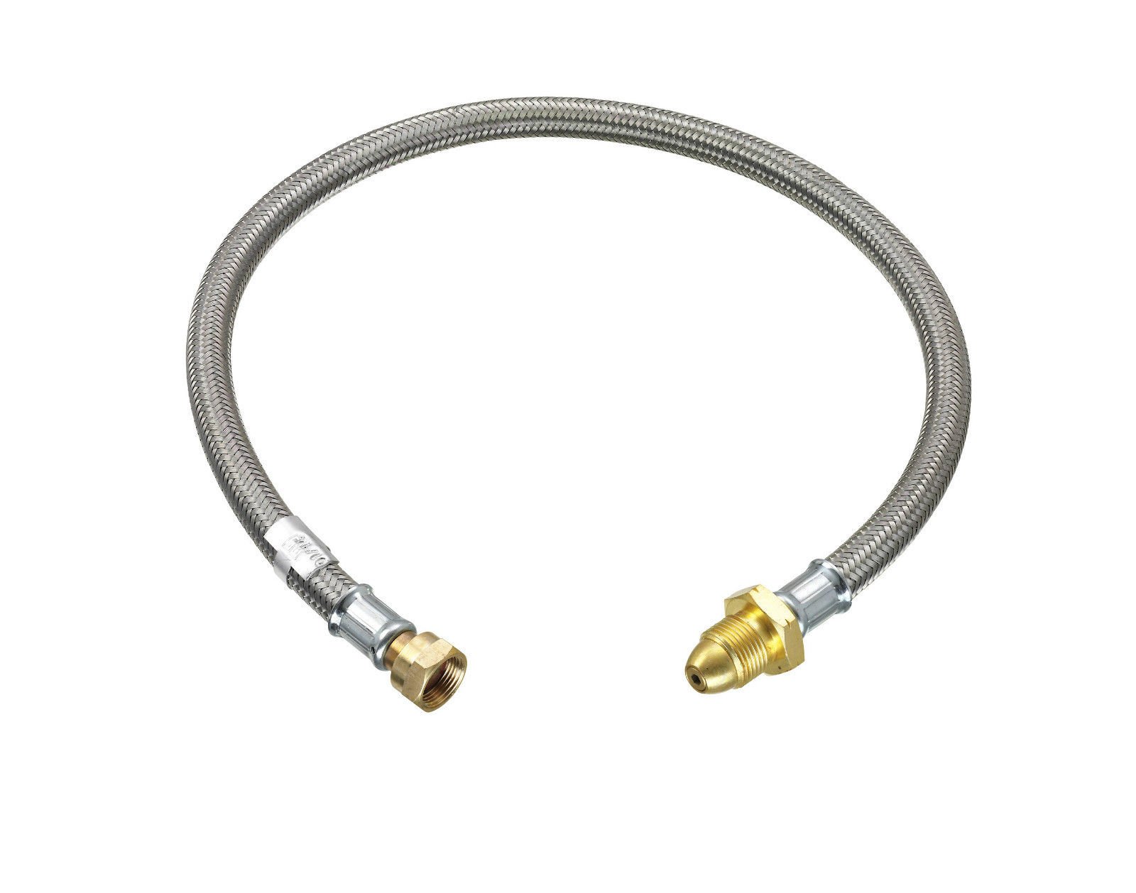 continental products ARMORED 0.75m (30") POL x W20 hose PIGTAIL WITH NRV