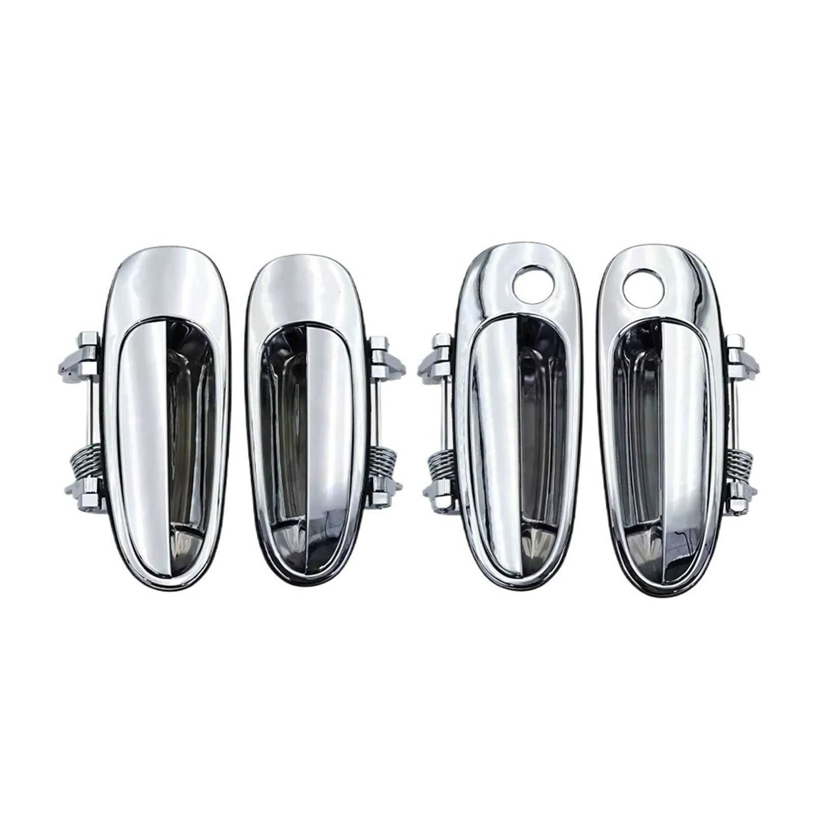 Mnbyhud Chrome Outside For Toyota For Corolla 1992-1998 Outside Car Door Handle