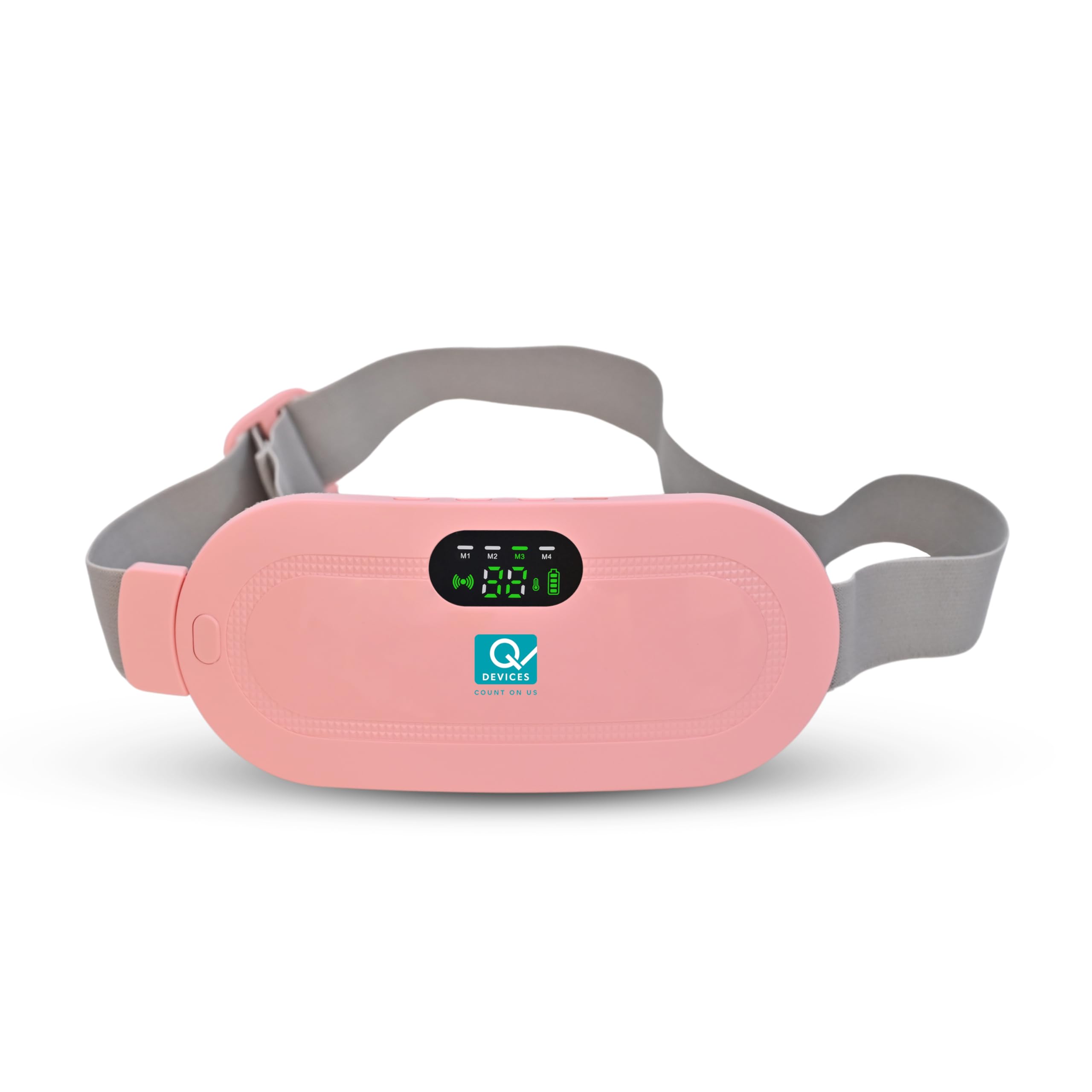 Q DEVICES Menstrual Heating Pad for Cramps, 3 Heat Levels & 4 Massage Modes, Portable Period Pain Relief Belt, Rechargeable, Safe - Auto-Off 30min (B0D49NXF8Q) Amazon Price History, Amazon Price Tracker