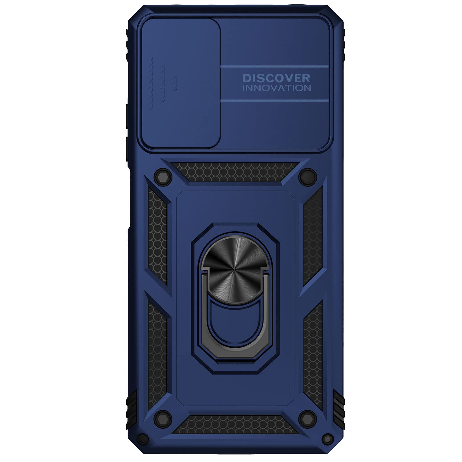 SEAHAI Cover Per Xiaomi Redmi Note 11 PRO+ 5G - Custodia Militare Antiurto Nera Con Protezione Totale E Microfibra Interna - 4