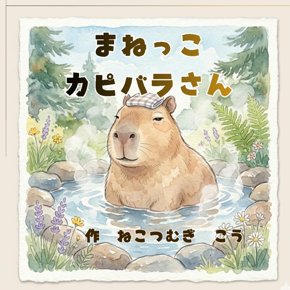 まねっこカピバラさん: (幼児向け絵本）