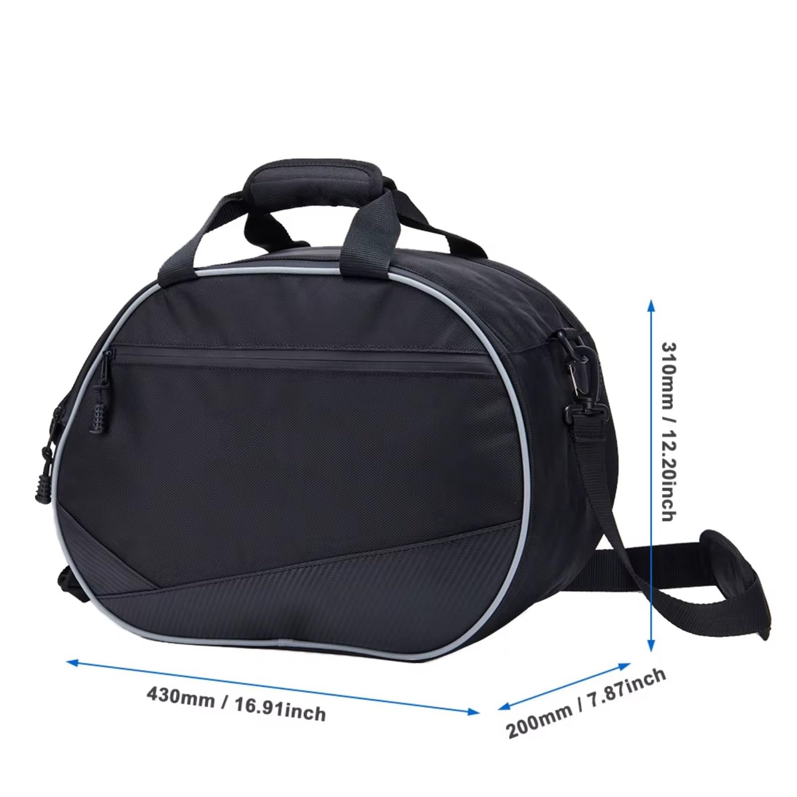 Motorradtasche Kompatibel Mit Tracer 900GT 2018 2019 2020-2022 Für MT07 Für MT09 Für FJR1300 Für TDM Motorradtasche Sattelgepäcktaschen Pannier Liner