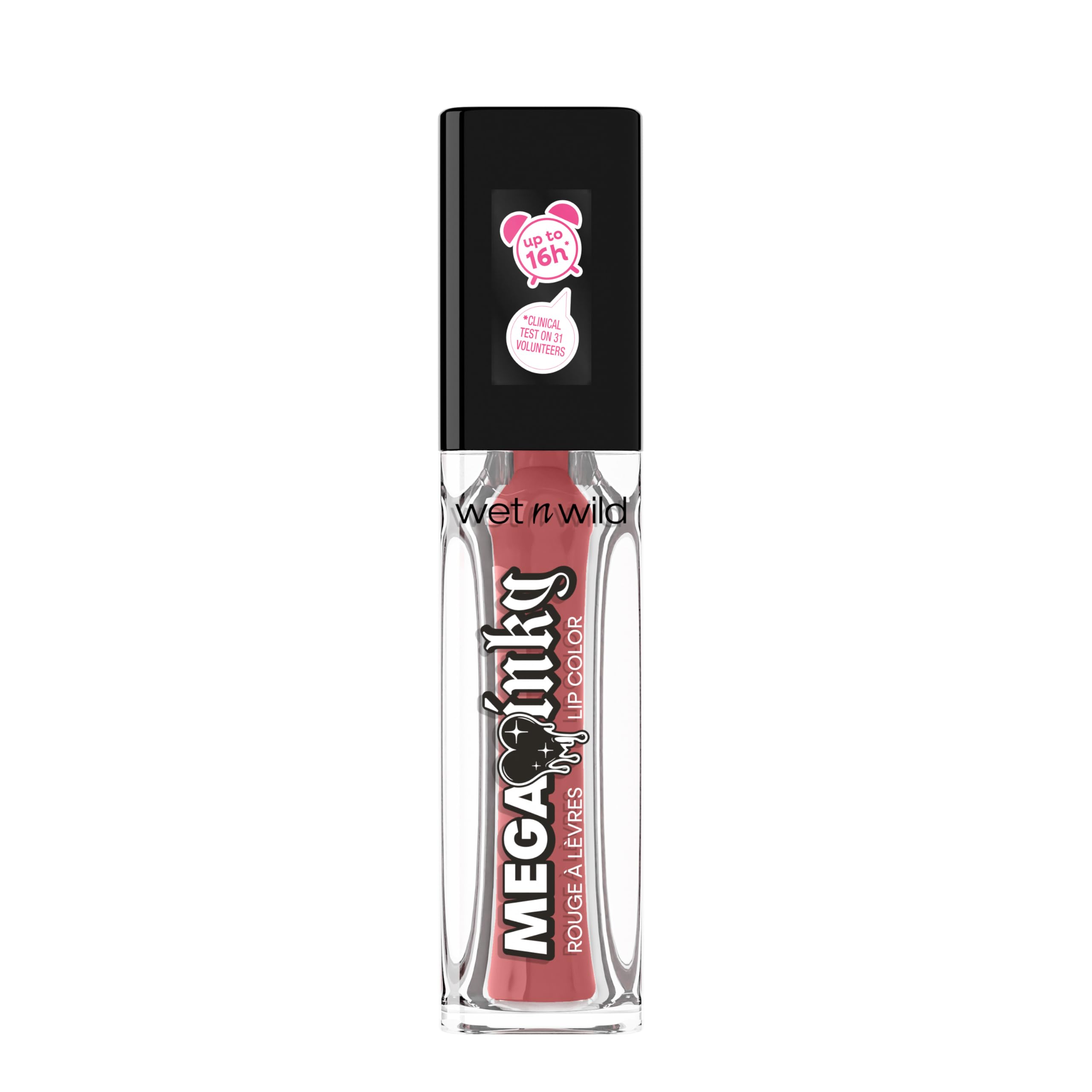 Wet n Wild, Mega Inky Matte Lipstick, Long-Lasting Formula for up to 16H Wear, Full Pigment and Smooth Texture, Fade-Free Finish, Desert Crush