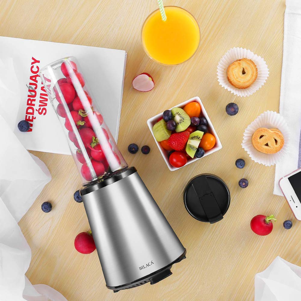 Smoothie Blender, BILACA Personal Blender Single Serve for Shakes and
