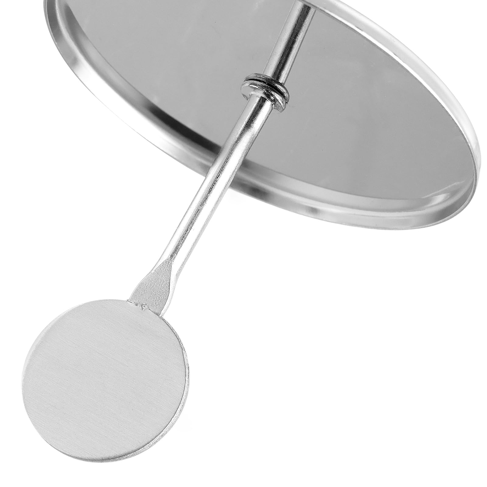 SEUNMUK 10 anelli rotondi per torte in acciaio inox, 7,5 x 5,5 cm, con pressa per alimenti e spatola, per crumpet, cheesecake, pasticceria, dessert, cucinare uova
