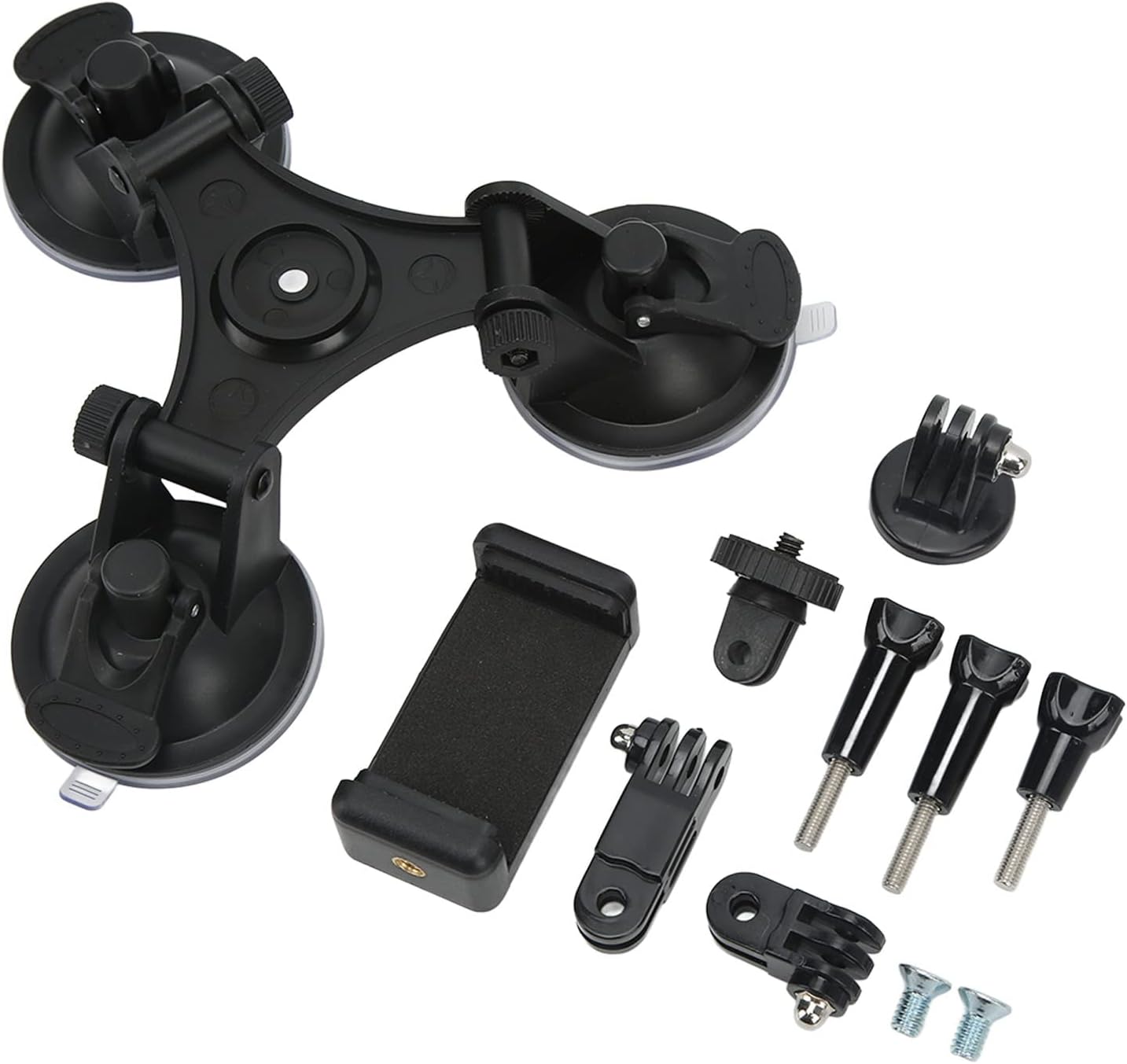 KIMISS Tripod Suction Cup Triple Cup DSLR Camera Suction Mount Professional Camera