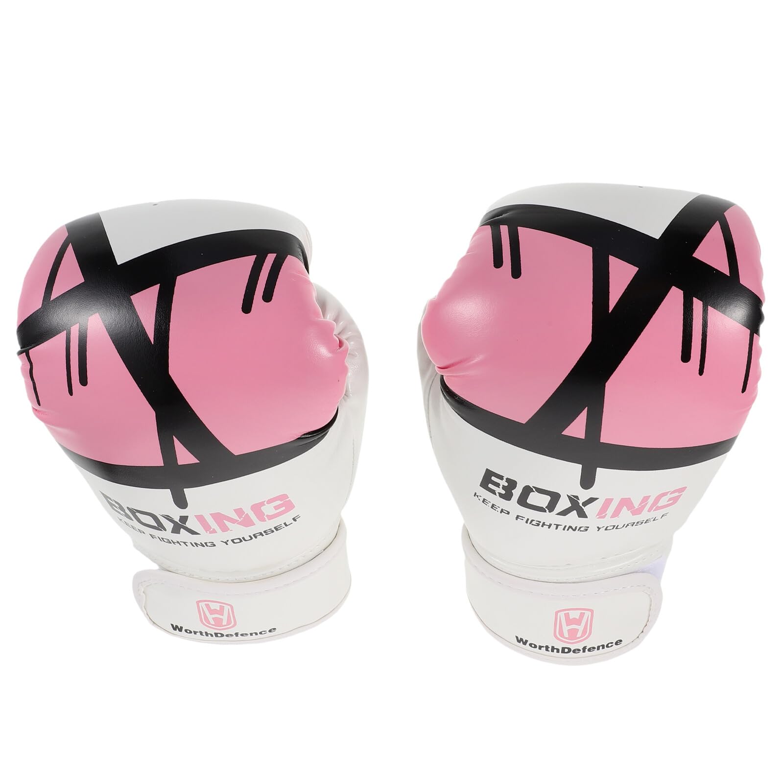 GALPADA Guantoni da Boxe per 6oz Imbottiti in PU Traspiranti Supporto Polso Guanti Sportivi da Sparring per Ragazzi e Ragazze Adatti per Kickboxing Taekwondo e Allenamento Sacco Pesante