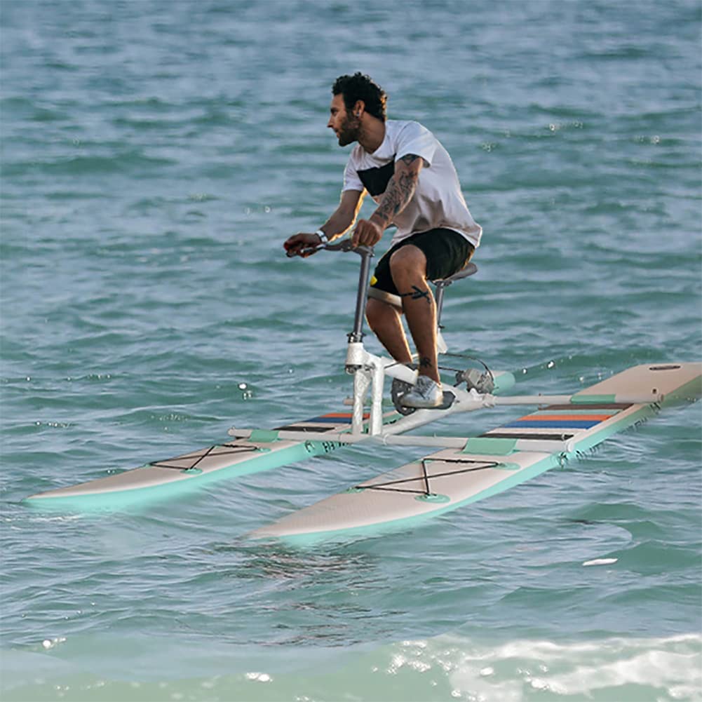 Lago Acqua Bicicletta Pedale Singolo Giro Turistico Tempo Libero Gonfiabile Kayak Acqua Scooter Portatile E Adatto per Sport Tempo Libero Pesca Scooter
