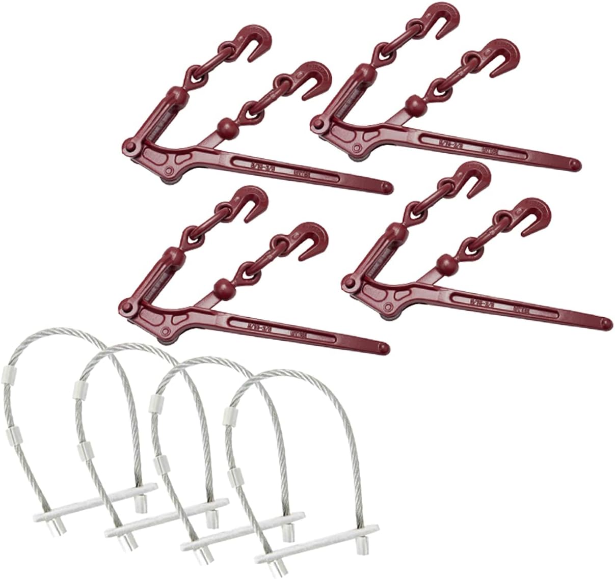 Amazon.com: Mytee Products Lever Binder Lock Snap Safety Kit: (4 ...