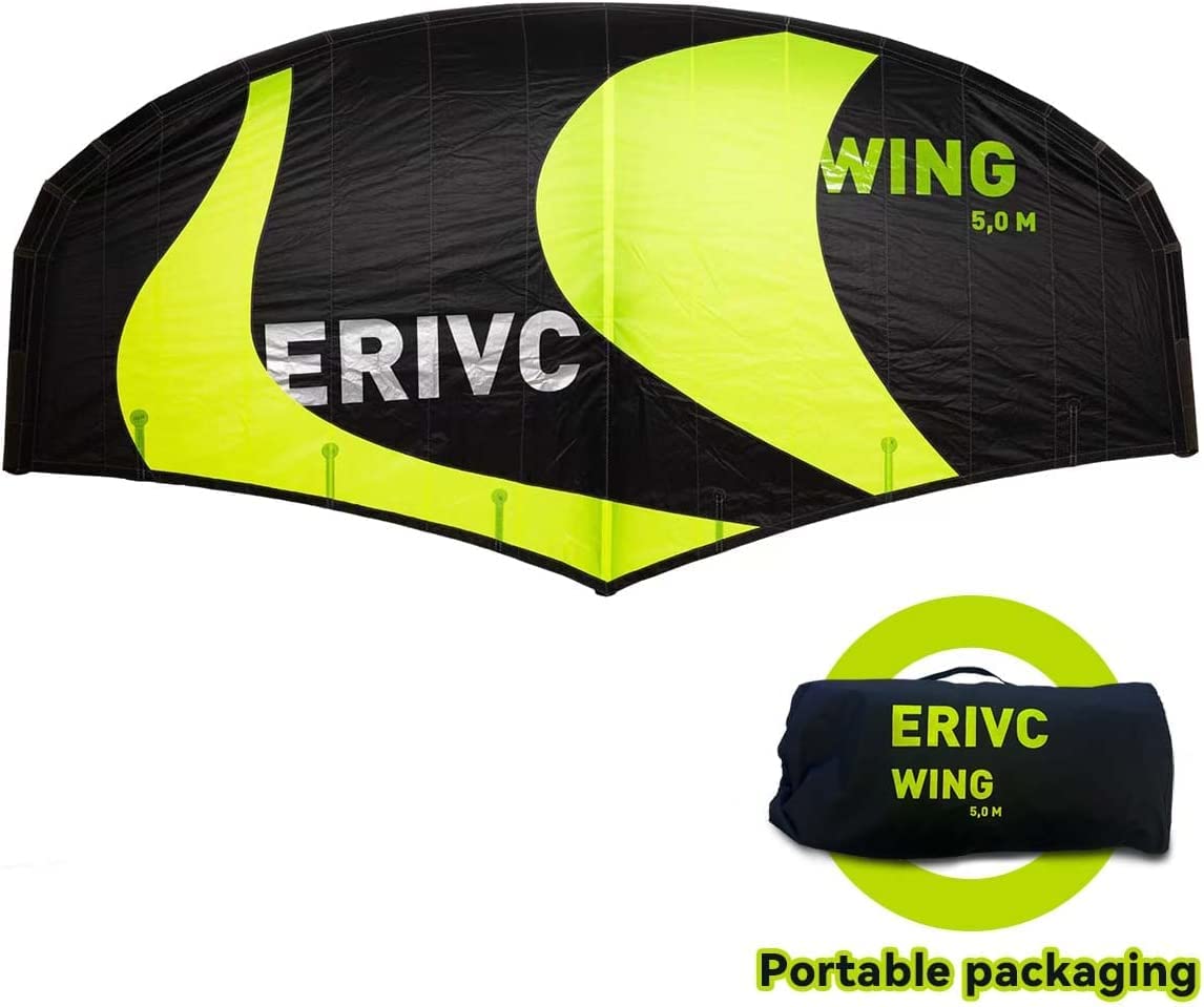 16.5FT Gonfiabile Wing Surfing Sport all'aperto Gonfiabile Vento Wing per surf in acqua, sci da neve, acqua Sportshigh Performance Wing