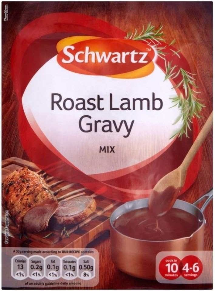 Schwartz Roast Lamb Gravy Mix (26g) - Pack of 6