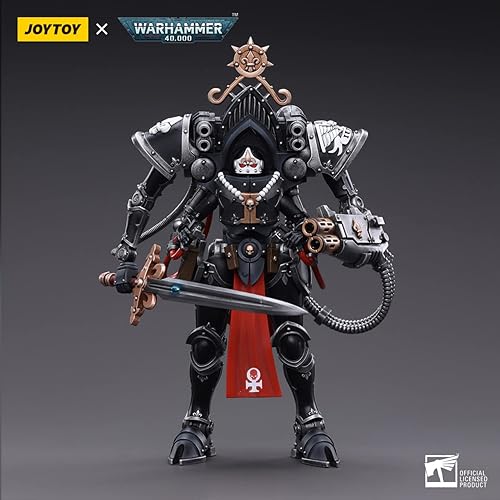 Miniatura 4 de LEBOO JOYTOY Warhammer40K Mecha 118 Figura de acción Adepta Sororitas Paragon Warsuit Sister Aedita