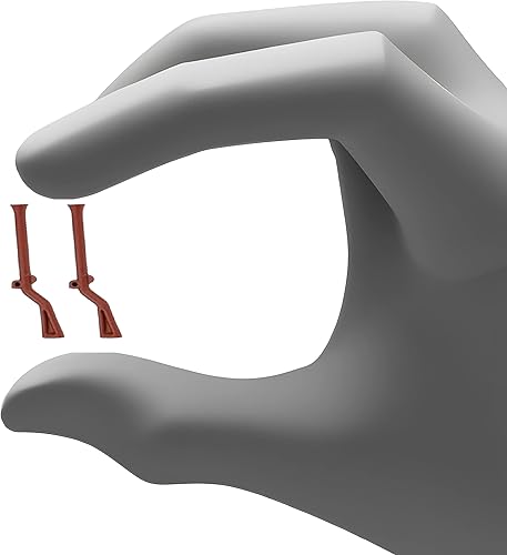 Miniatura 2 de LEGO Accesorios: Mosquete Flintlock marrón - Pistola pirata x2