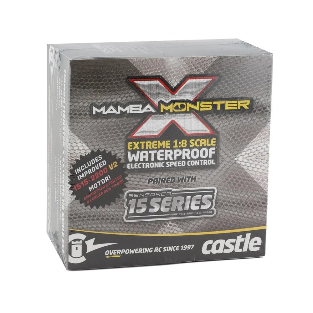 Amazon.com: 'Castle Creations Mamba Monster X 25.2V ESC / 1515