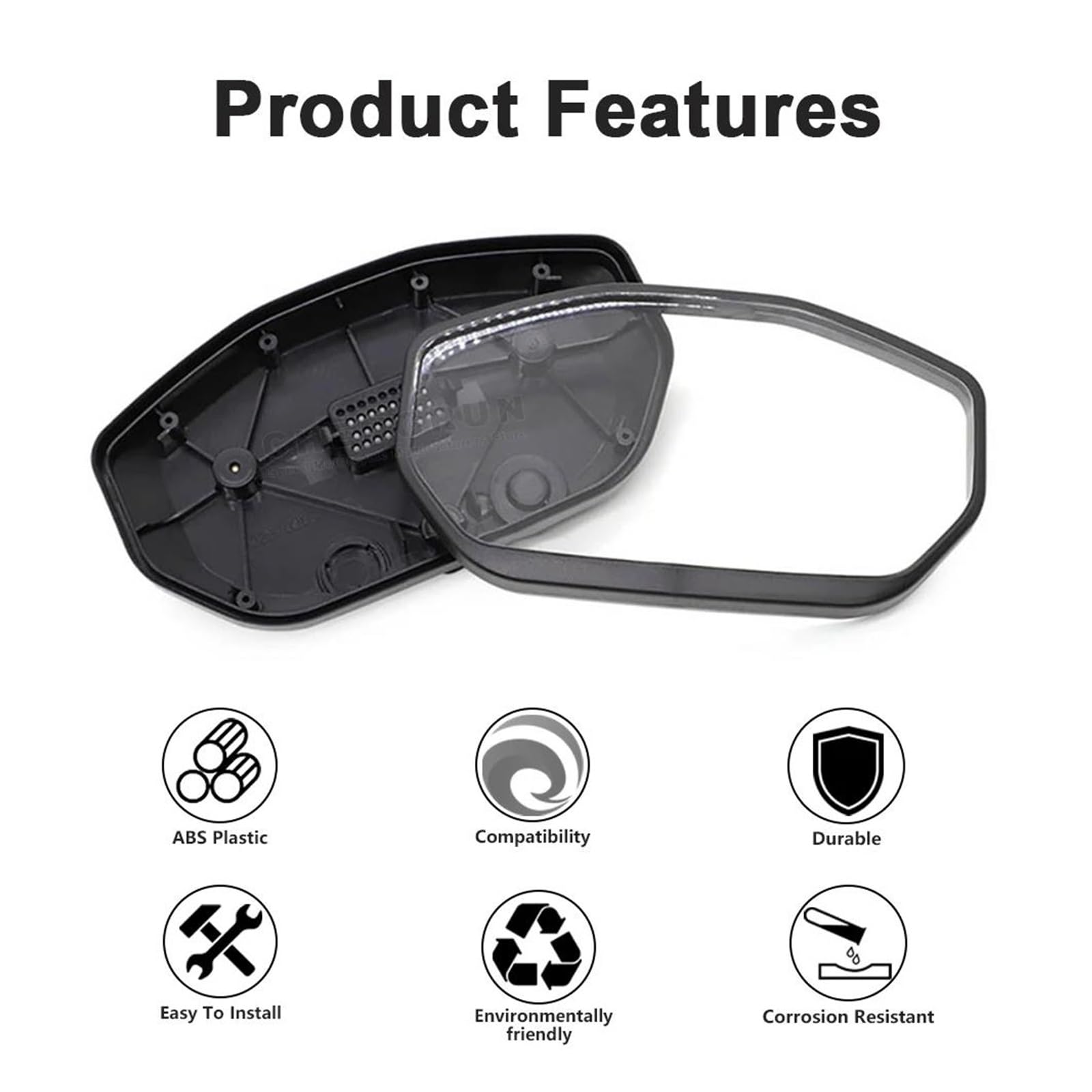 Gehäuse für Motorrad-Drehzahlmesser Für Ducati FÜR Hypermotard 950 2019-2022 Motorrad Tacho Gehäuse Instrument Panel Fall