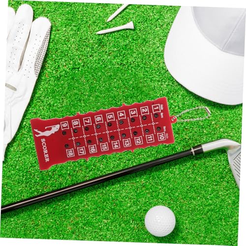 Contador portátil para golf Hemoton marcador de puntuación miniatura 6