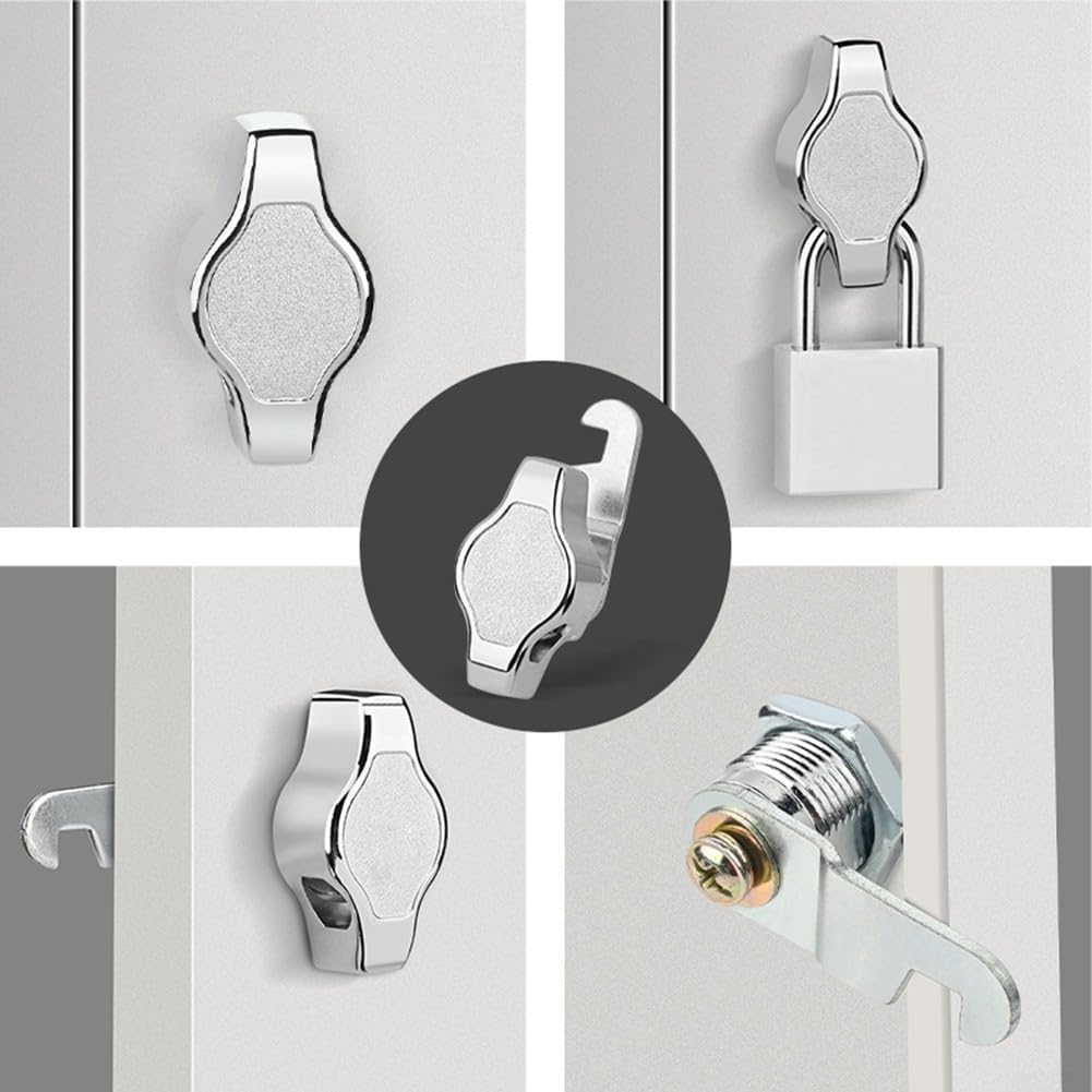 Zinc Alloy Cabinet Cam Lock for Furniture Doors Padlock for Cabinet Closet Mailbox Secure Mechanical Locking Hardware (16mm)