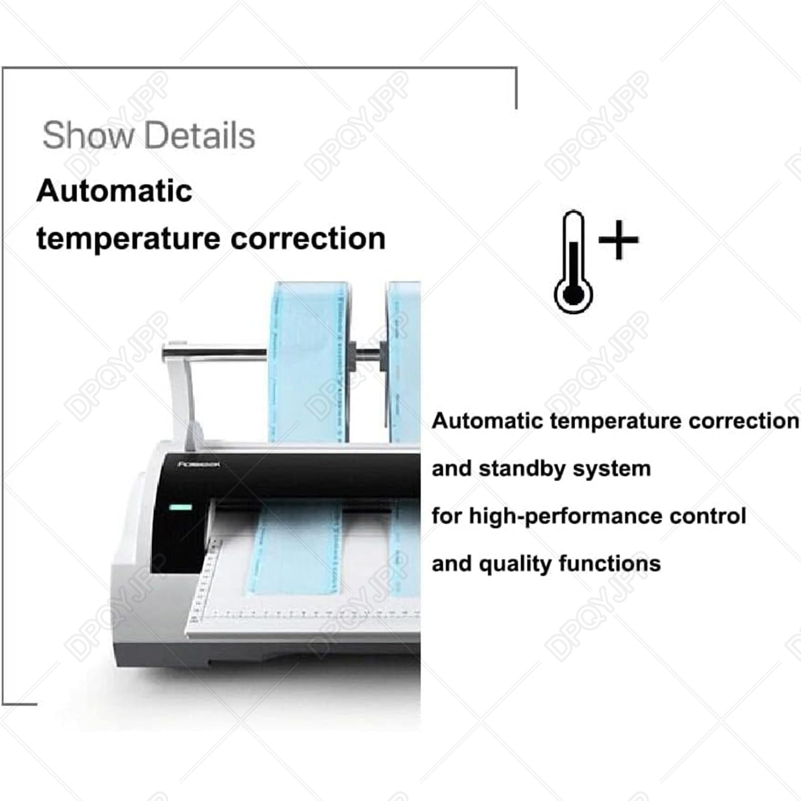 Scelleuse Thermique Médicale 100 W, Machine de Scellage Dentaire Automatique avec Coupe-Sac, 300 mm