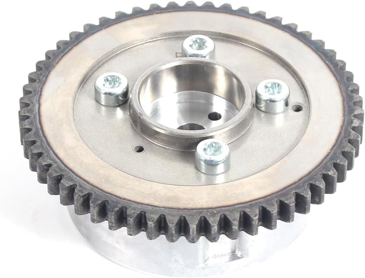 2435025000 Intake Engine Variable Valve Timing Sprocket Compatible with Hyundai 2010-2014 Genesis Coupe 2010-2012 Santa Fe, with Kia 2010-2013 Forte 2006-2010 Optima 2.0L 2.4L 243502G600