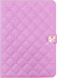 Case for iPad (A16) 11 inch 2025 / iPad 10th Generation 10.9" 2022 - Slim Leather Shockproof Protective Cover with Auto Wake/Sleep & Stand for iPad 11th / 10 Gen, Pink