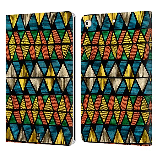 Étui en cuir iPad 9.7 Head Case Designs une finition aztèque ethnique exclusive
