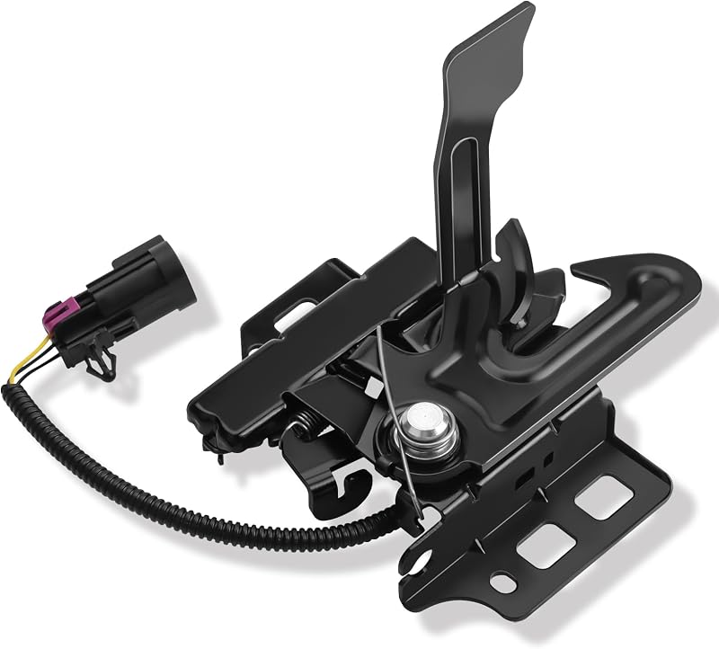 Fechadura e trava do capô dianteiro OGATOO com sensor para Chevrolet, GMC e Cadillac – 1 unidade