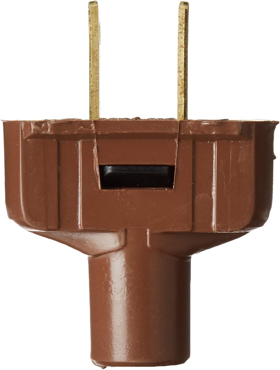 Leviton 48643-E 15 Amp, 125V Non Grounding Plug (25 Pack), Black