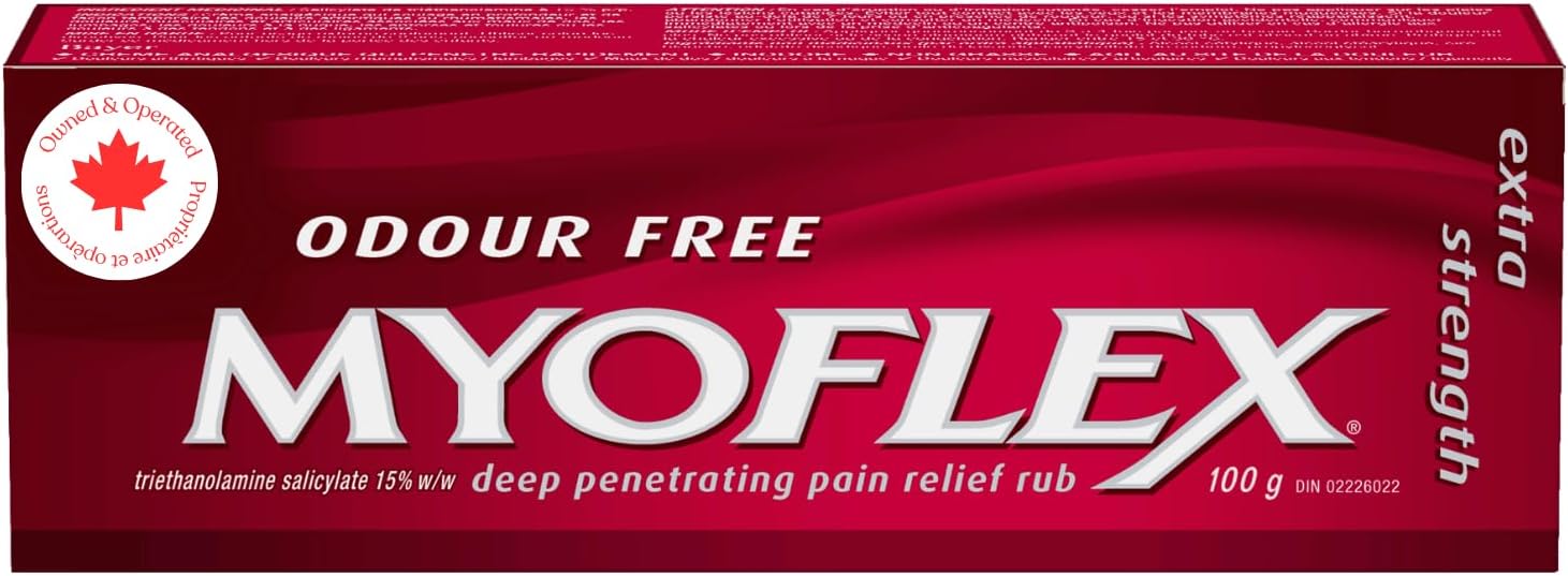 Pain Relief Rub | Odourless | Provides Deep Penetrating Relief of Muscle Soreness & Joint Pain | Menthol Free | Stain Free | Non-Greasy | Great for Ages 2+ | 100 Grams (Extra Strength)