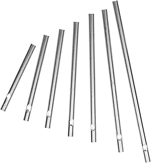 FUNOMOCYA 7Pcs Carrilhão De Vento Tubo De Alumínio Carrilhões De Vento De Metal Canos De Carrilhão De Vento Canos De Carrilhão De Vento De Alumínio DIY Tubo De Carrilhão De Vento