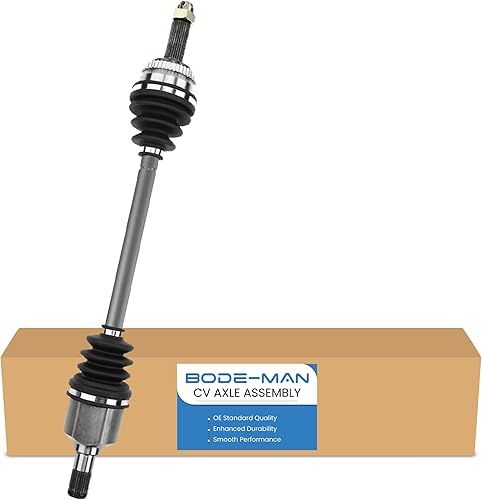 Bodeman - Conjunto de eje de transmisión del eje CV del lado del conductor delantero izquierdo para Hyundai Elantra Sedan 2007-2010 Negro