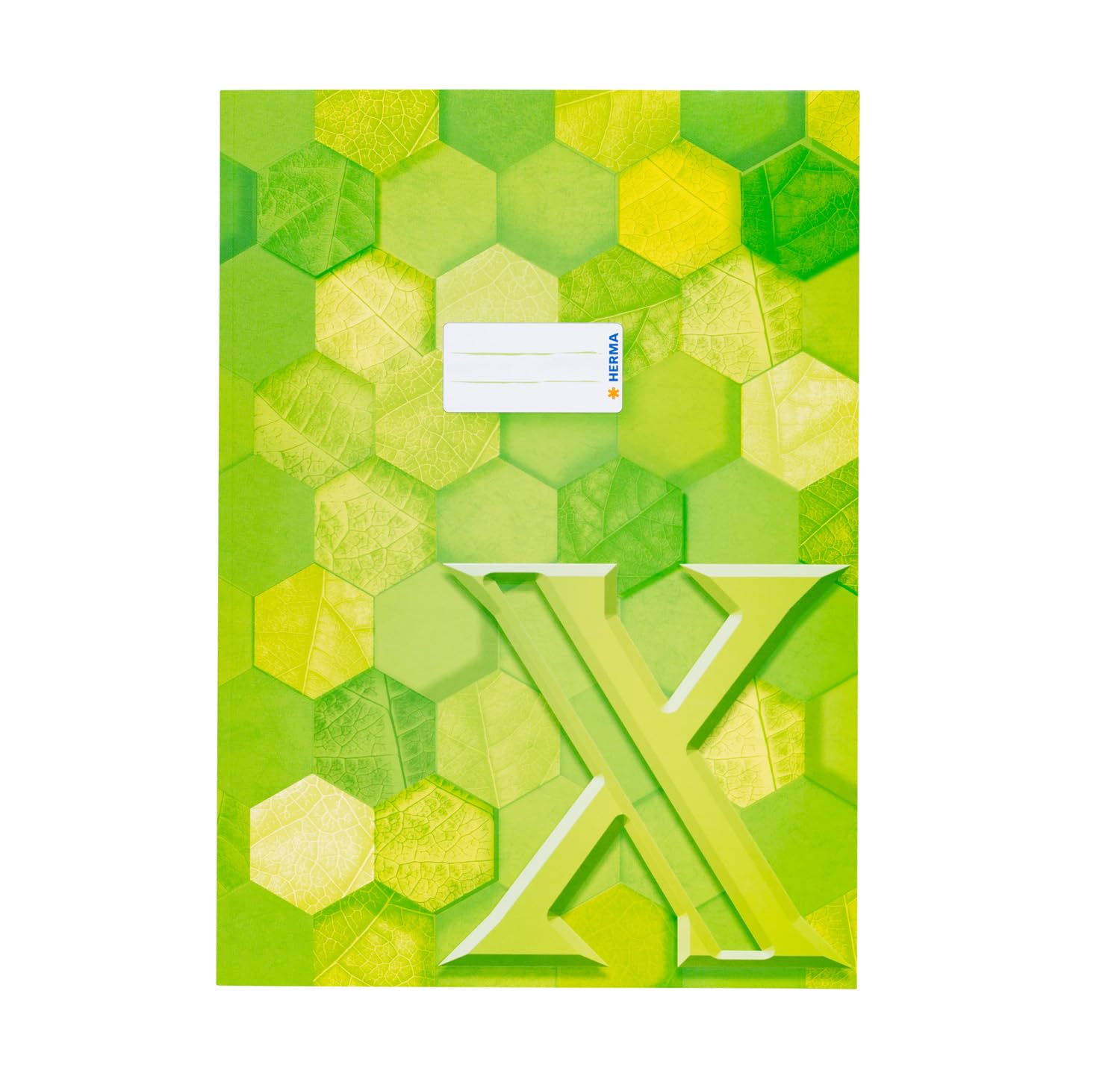 HERMA 20086 Notebook Cover A4 Cardboard Light Green, Pack of 10