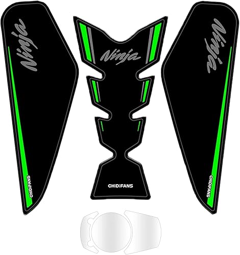 TZMAPU Almohadilla de tanque compatible con 400, protector de tanque de motocicleta, kit de calcomanías antideslizantes para tanque de combustible,