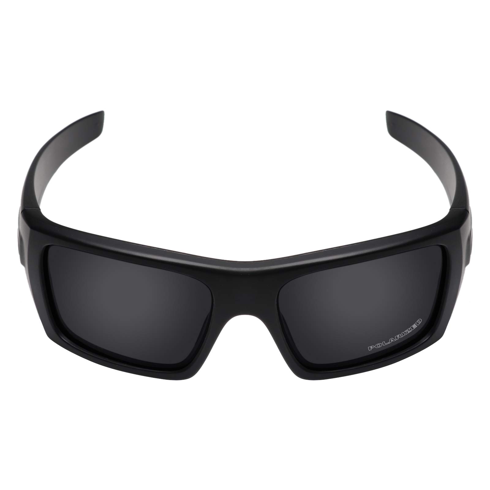 Mryok+ Polarized Replacement Lenses for Oakley Si Ballistic Det Cord OO9253 61mm - Stealth Black