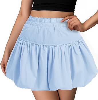 TMBZQ09 Timormode Damesrok, geplooid, mini, hoge taille, schaatstermodel, tennis, schoolmeisje, rood, M