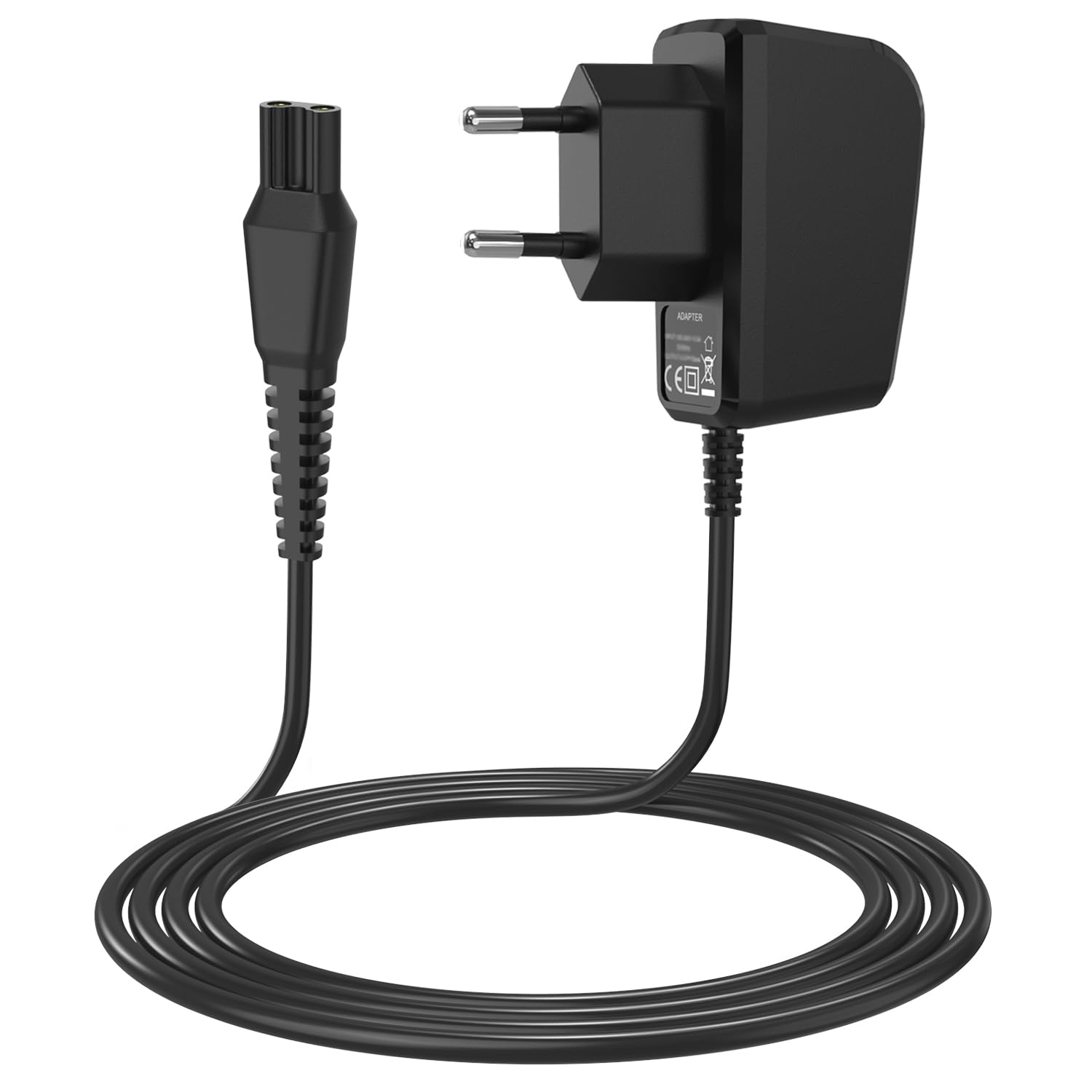 15V Cargador máquina Afeitadora eléctrica para Philips Norelco hq8505 7000 5000 9000 3000, MG7770, QP6530, QP6520, MG7720, BG5020 Regolabarba Uomo, Aquatec, Arcitec,Cable carga para cortadora Cabello