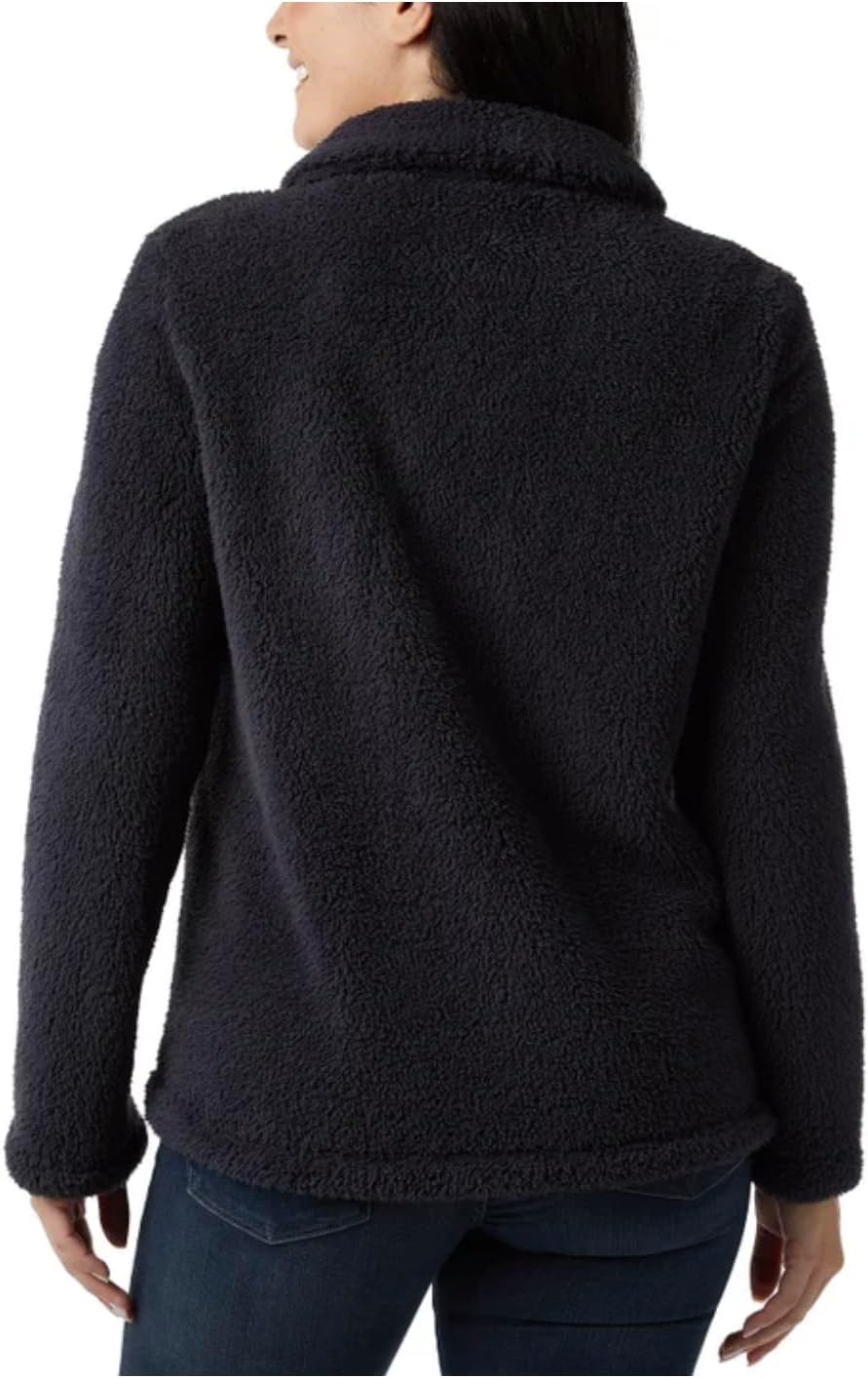 32 Degrees Heat Women's Cozy Fleece Button Front Jacket - Image 3