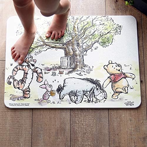 日本でアスベスト検査済 ディズニー 珪藻土バスマット 珪藻土 バスマット グッズ プーさん カラー Pooh 大きい L 水切り 足拭きマット お風呂 かわいい おしゃれ 子供に プーさんと仲間たち 並行輸入品 ｄｉｓｎｅｙ 浴室足ふきマット Amazon