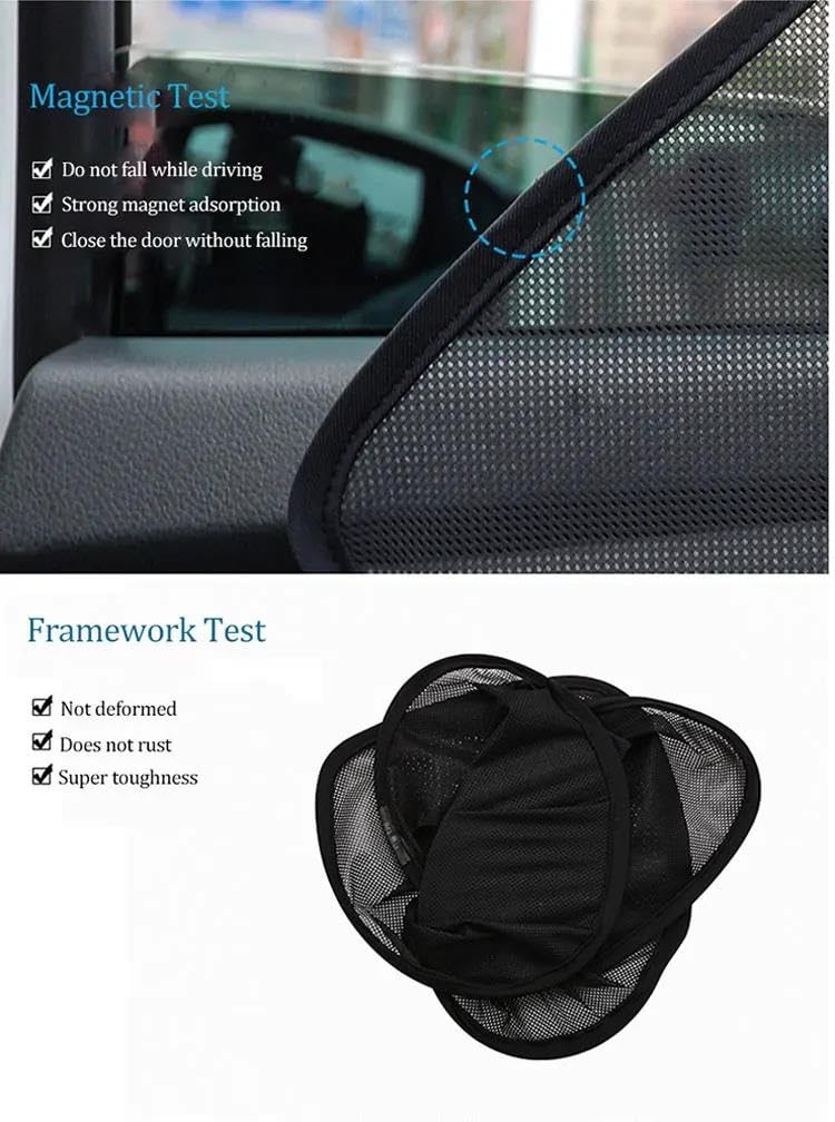 Parasol Coche para Mercedes para Benz Clase A para W176 2012-2018 180 200 Parasol Ventana Coche Cortina Parasol Visera Protectora Niños Coche Parasol(4PCS Side)