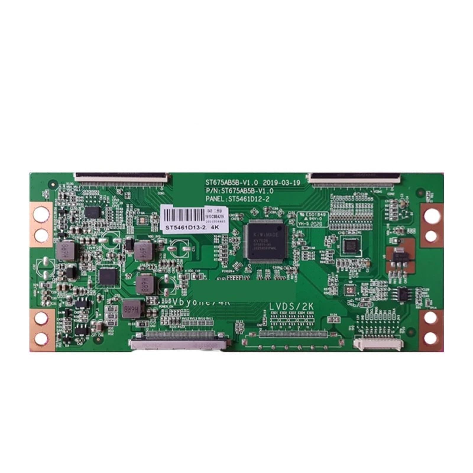Carte T-Con ST675AB5B-V1.0 platine logique d'écran TV 4K - 2