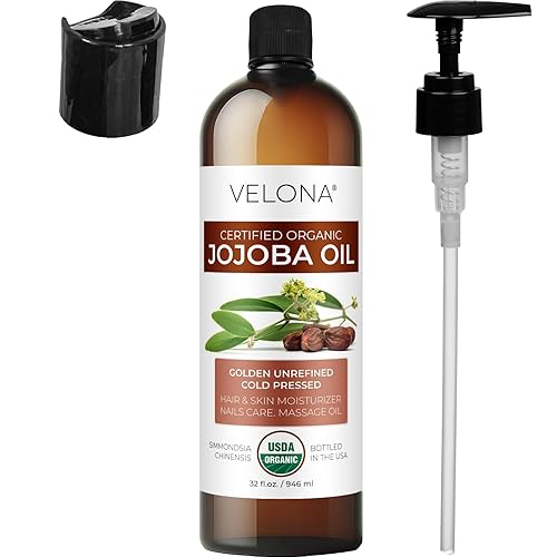 Vista 20 de velona Amla Oil USDA certificado orgánico - 32 onzas líquidas Aceite portador 100% puro y natural Virgen extra, sin refinar, prensado en frío