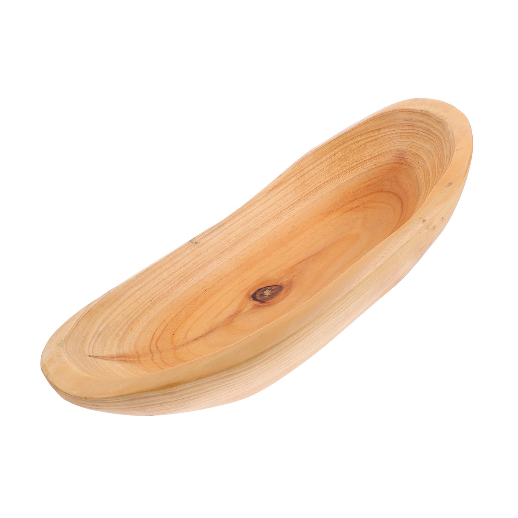 Plato De Madera para Frutas y Postres Diseño Japonés Contenedor Multifuncional para Decoración De Cocina y Reuniones Grande
