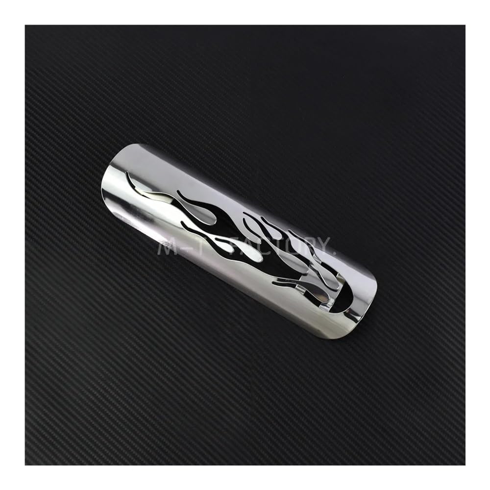 Marmitta Protector Copertura dello Scudo Termico del Tubo del Silenziatore Scarico Motociclo Coperture della Protezione della Fiamma per H&Arley