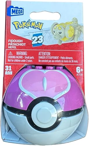 Juguete coleccionable de juguete de construcción Pokémon de MEGA