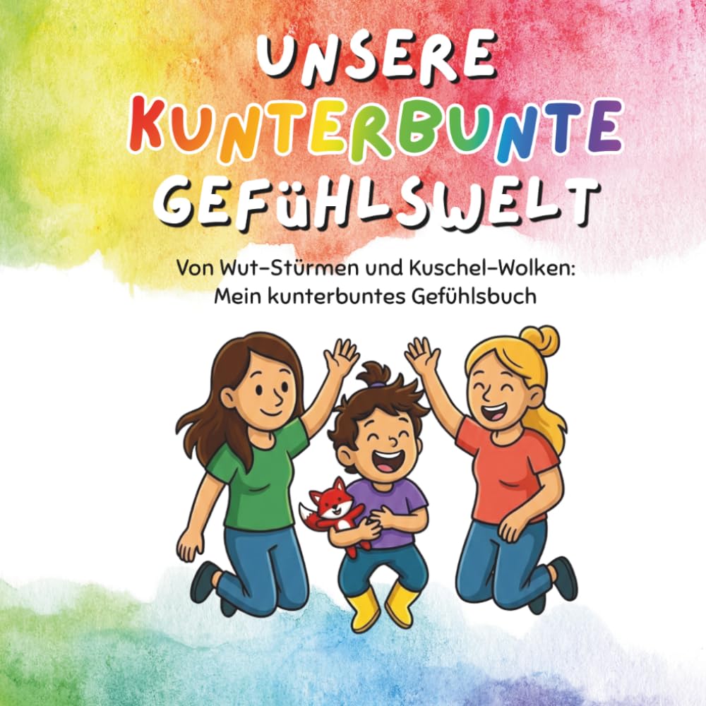 Unsere kunterbunte Gefühlswelt: Von Wut-Stürmen und Kuschel-Wolken: Mein kunterbuntes Gefühlsbuch