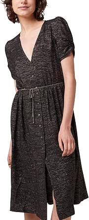 Robe SESSUN Modèle Itami - Lin Crème Et Noir - Taille 38 (M) - Courte Au Genou - Neuve Avec étiquettes - Style Bohème Chic