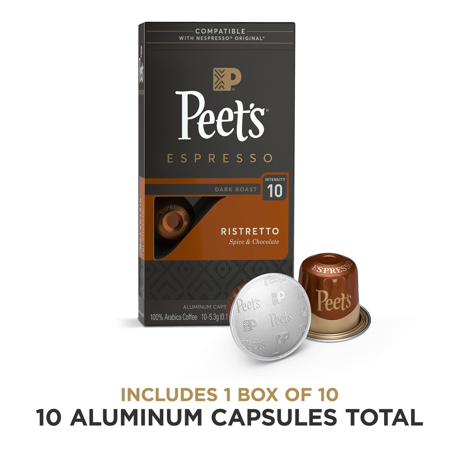 Peet's Coffee Espresso Capsules 